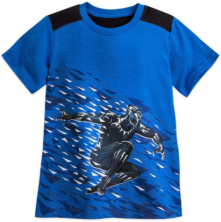 Disney Black Panther Colorblock T-Shirt For Boys