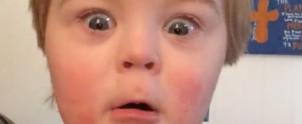 Little Boy With Down Syndrome Repeats the ABCs Except W