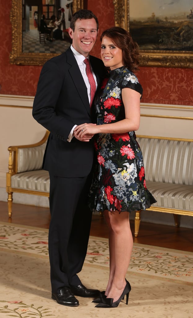 Princess Eugenie Wearing Erdem When She Announced Her Engagement