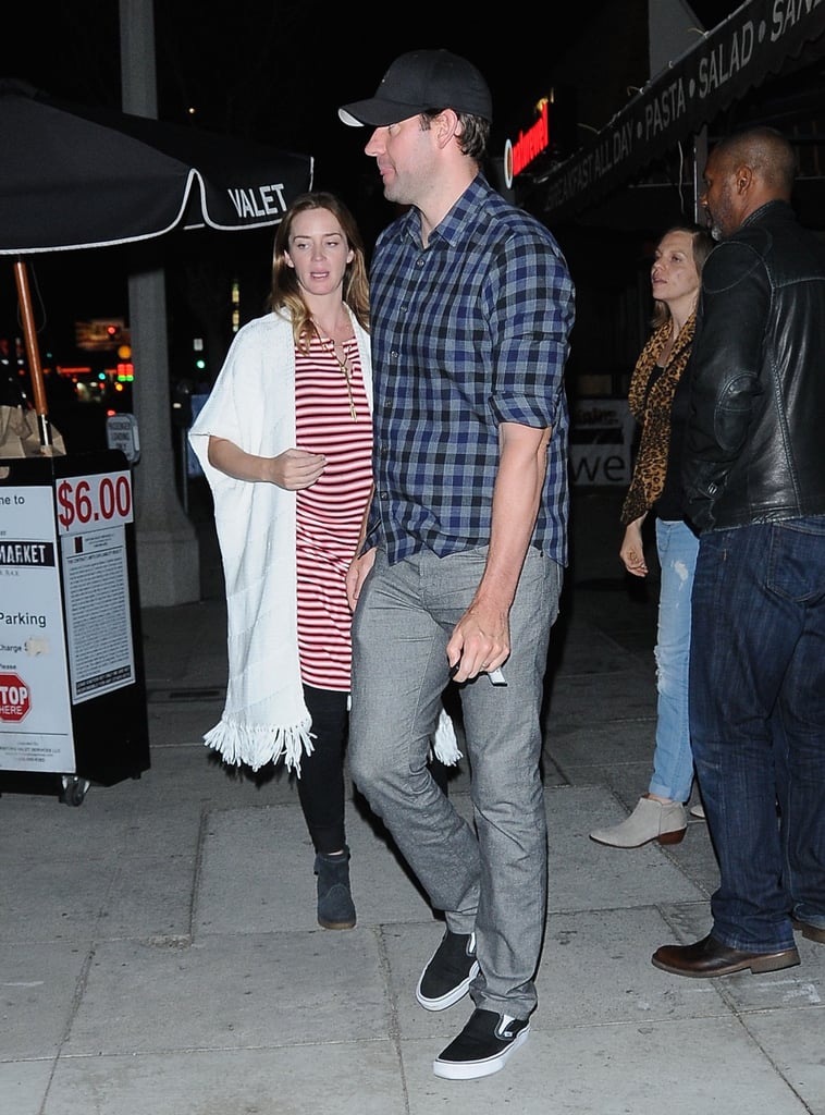 Emily Blunt and John Krasinski Out in LA May 2016