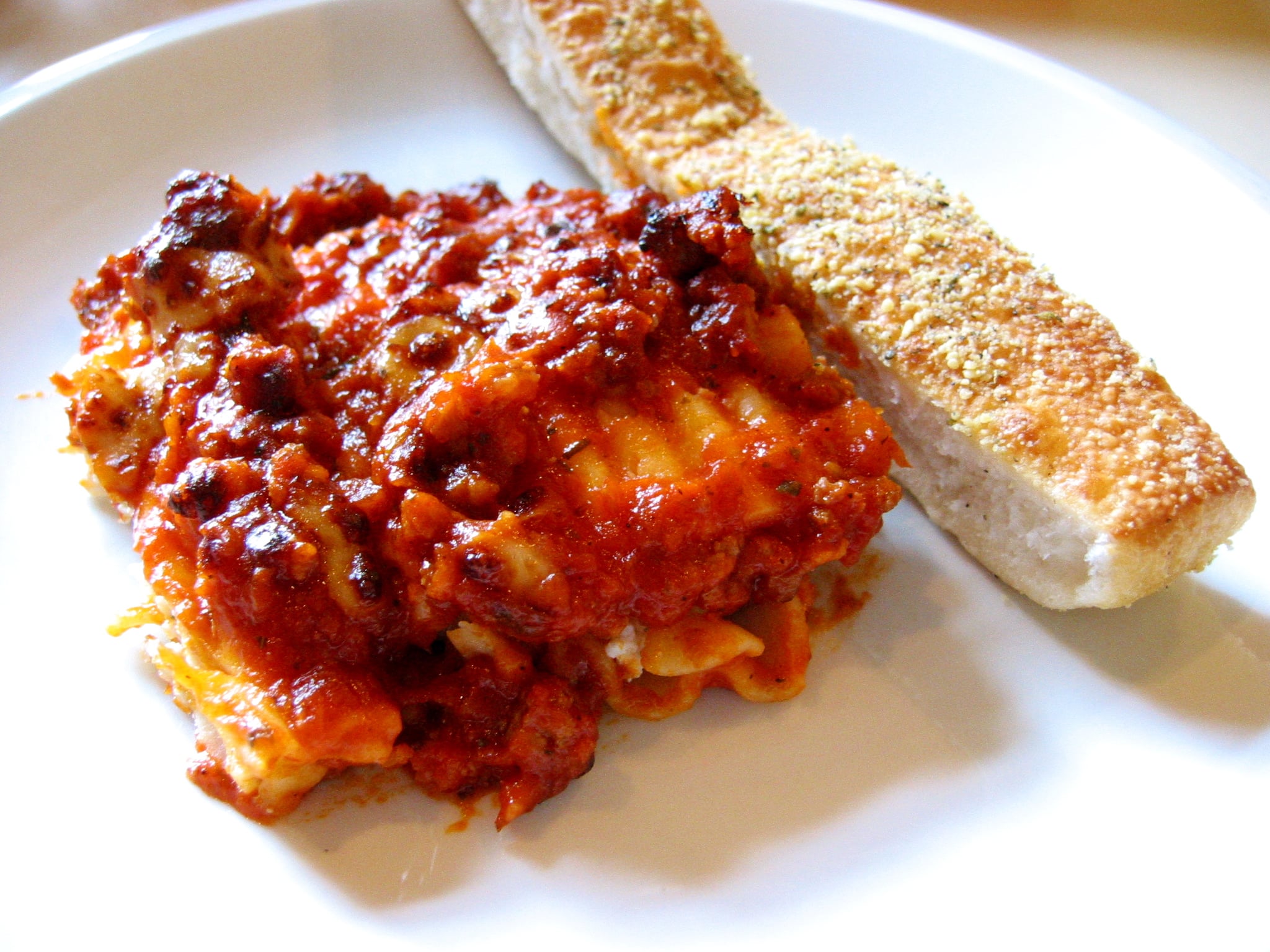 Taste Test Pizza Hut's Tuscani Lasagna POPSUGAR Food