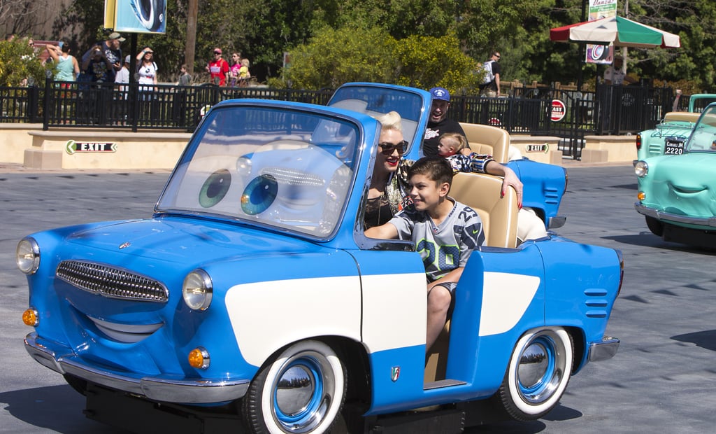 Gwen Stefani and Her Son at California Adventure May 2016