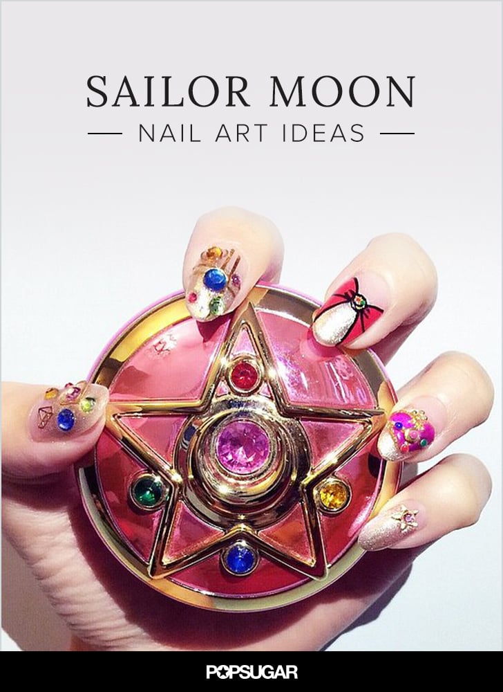 Sailor Moon Nail Art Ideas | POPSUGAR Beauty
