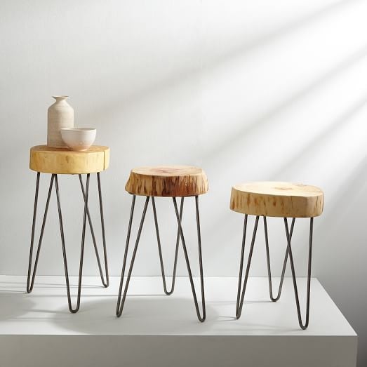 West Elm Stump Side Table