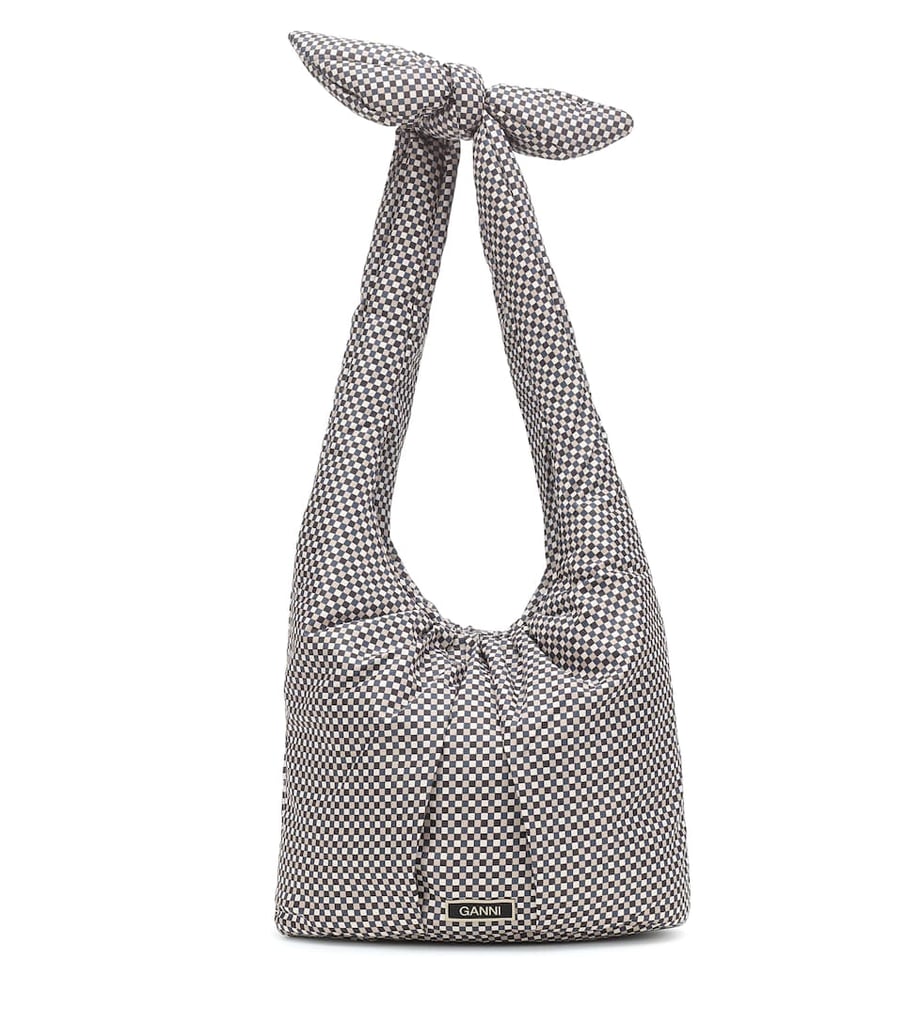 Ganni Padded Printed Shoulder Bag