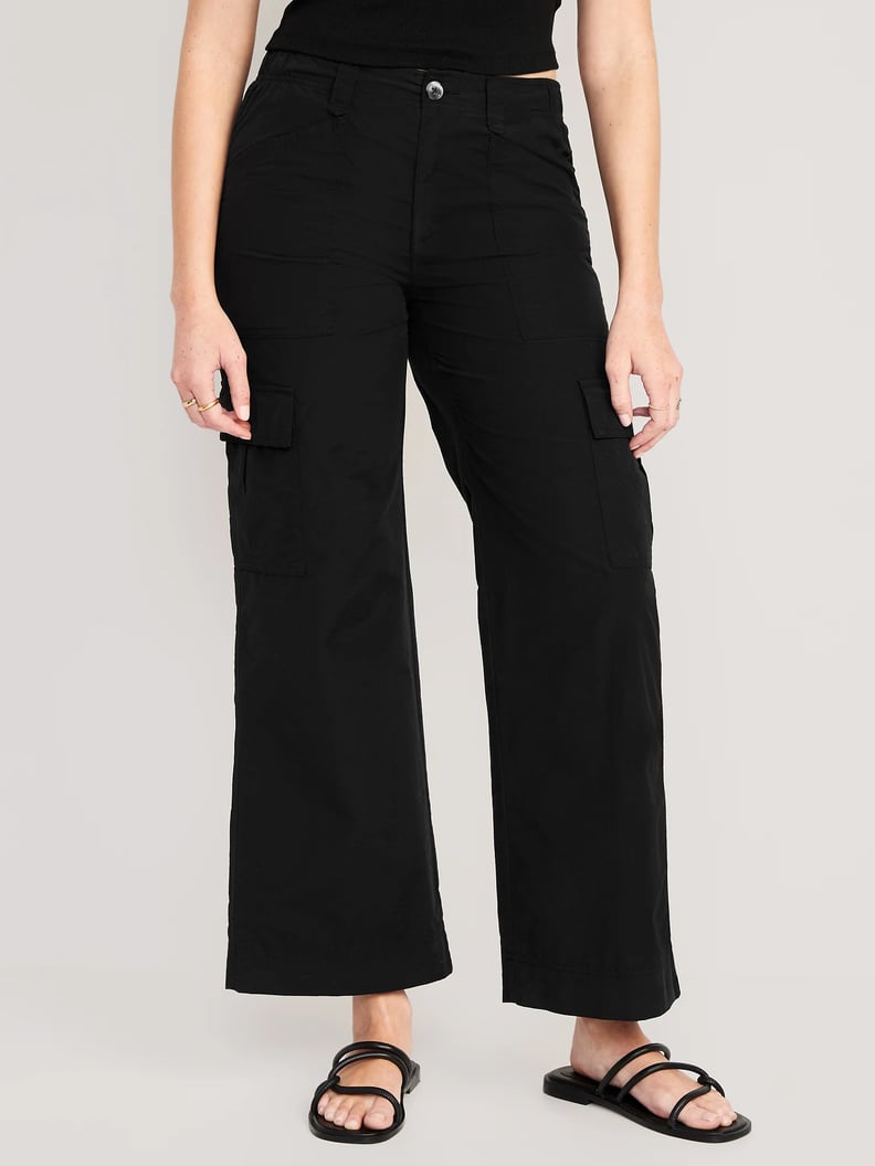 Old Navy Mid-Rise Wide-Leg Cargo Pants