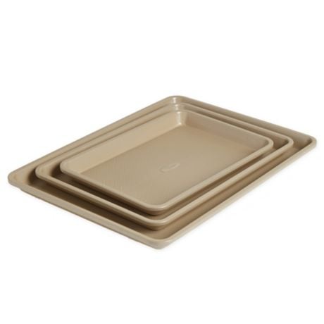 Our Table™  3-Piece Textured Jelly Roll Pan Set