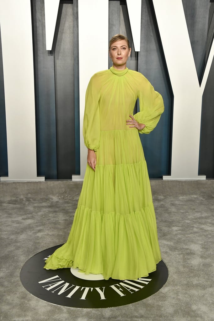 Maria Sharapova at the Vanity Fair Oscars Afterparty 2020