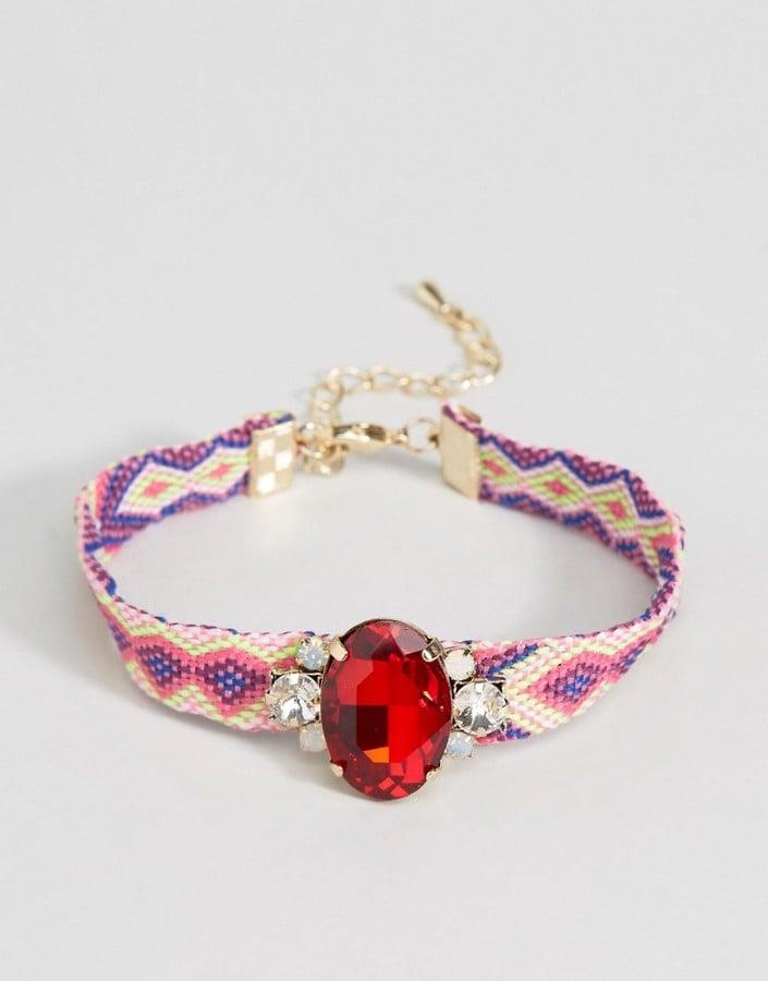 ASOS Limited Edition Jewel Friendship Bracelet