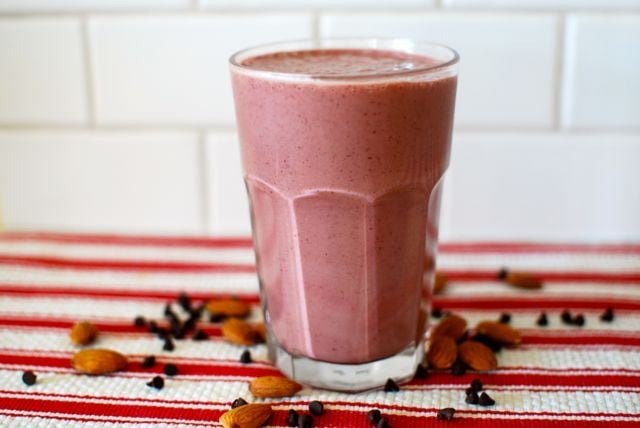 Chocolate Cherry Almond Smoothie