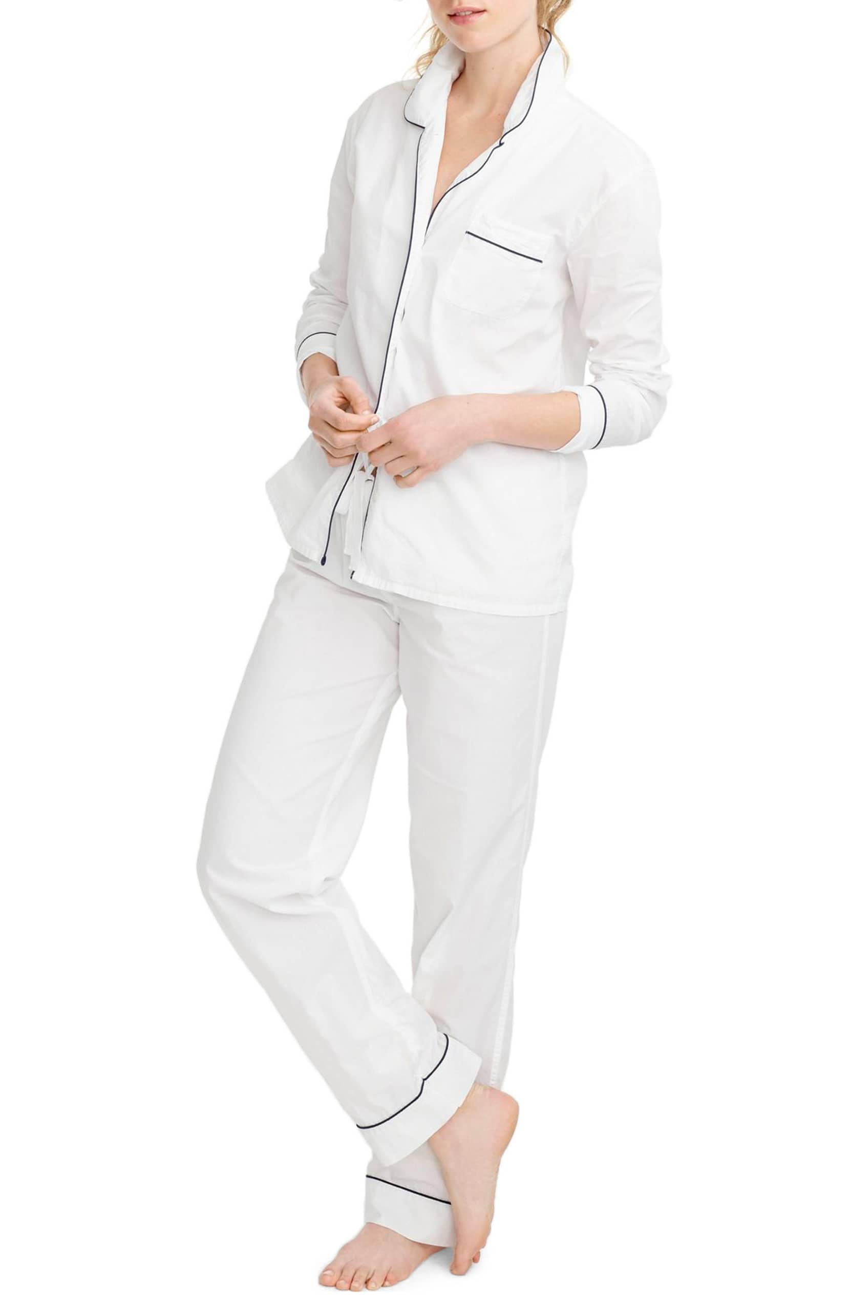 J crew cotton pajamas cheap