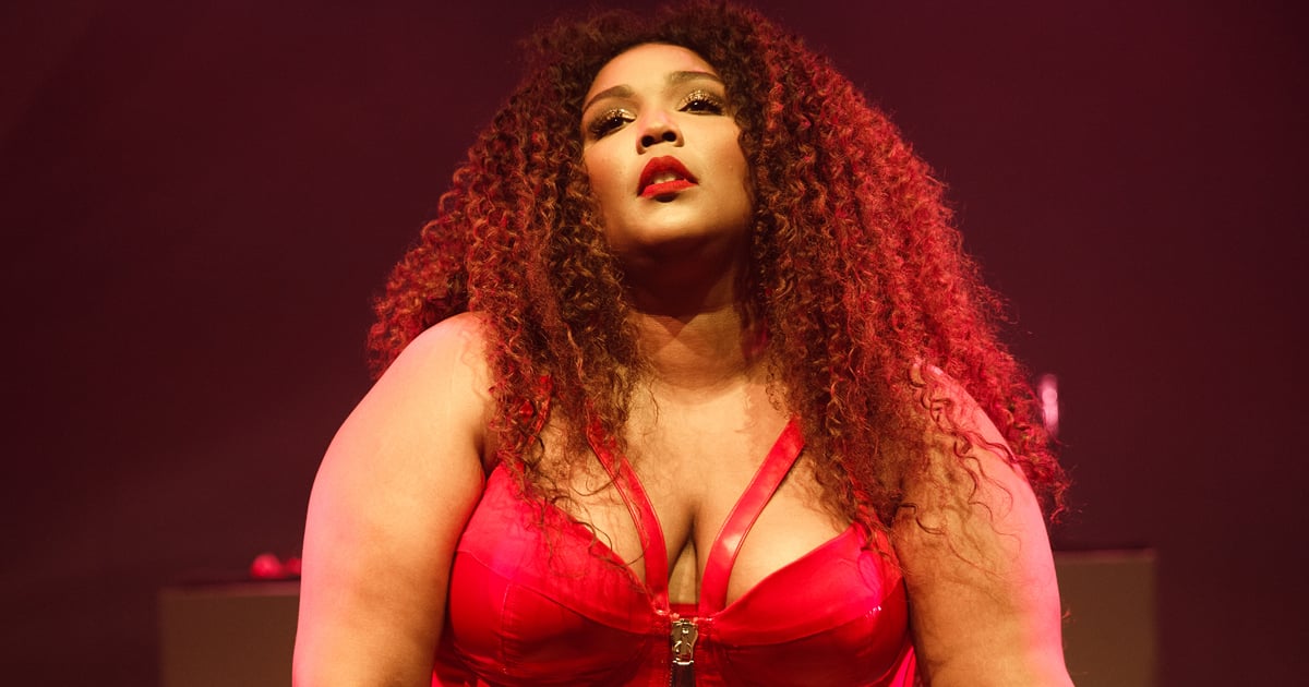 Lizzo Celebrates Valentine’s Day Early in a Shimmery Thong and