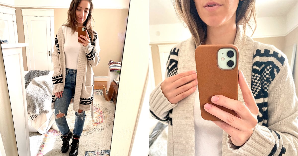 This  Long Cardigan Sweater From Old Navy Blew My Mind