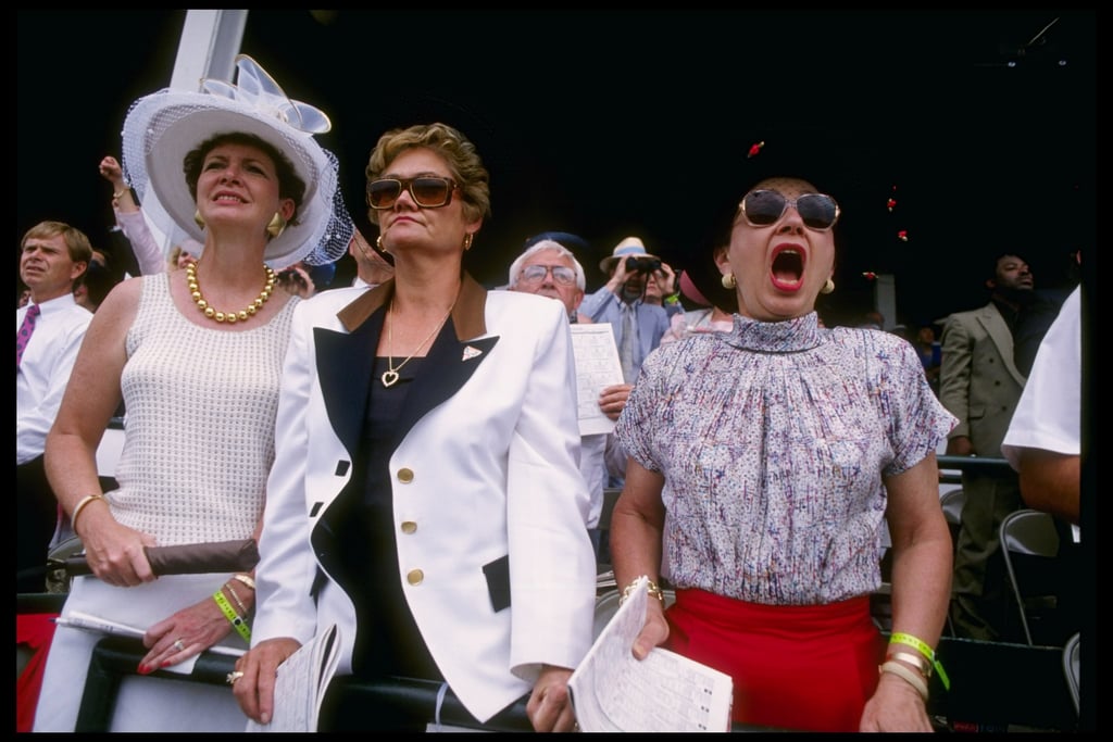 Fans watched with their hats firmly on their heads in 1993.