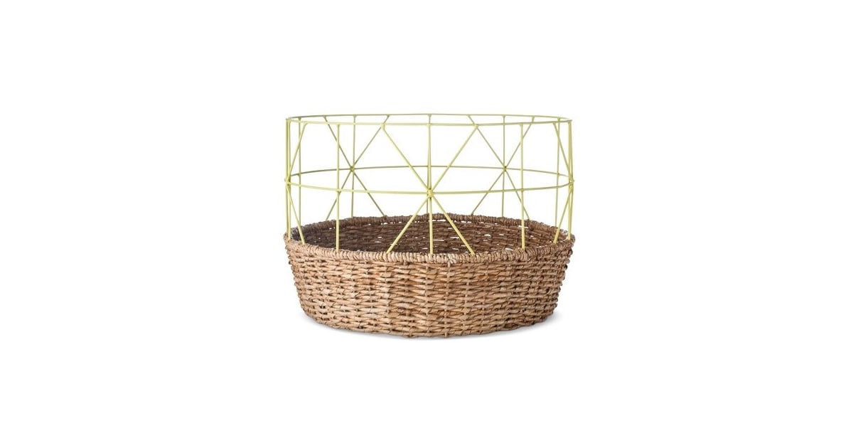 Threshold Wire/Woven Geo Basket Target Home Decor POPSUGAR Home Photo 6