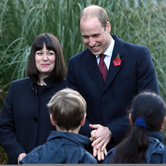 Prince William Gardening With Kids in London November 2016