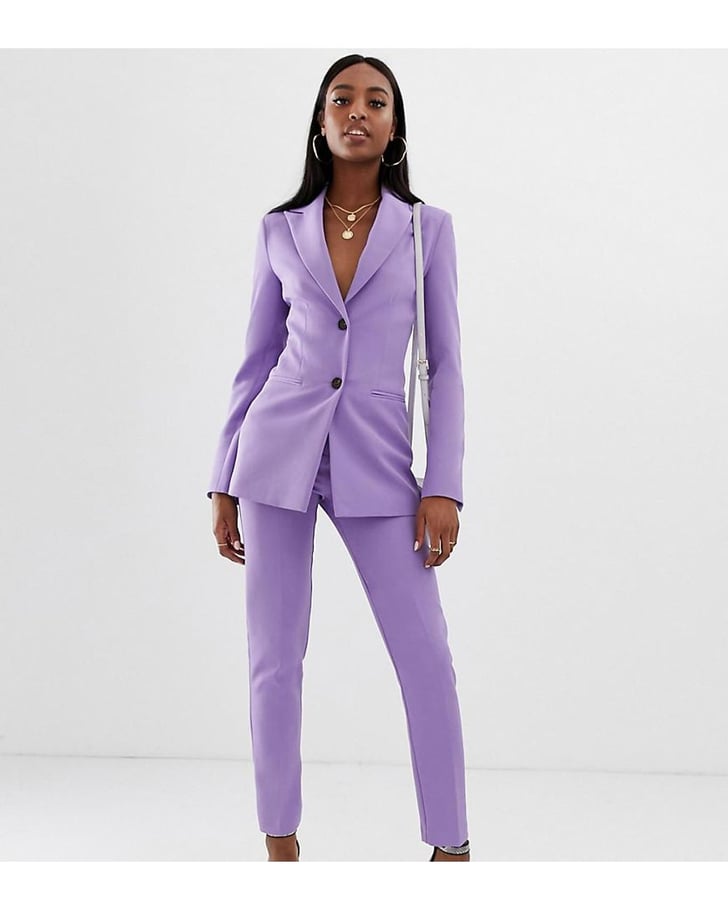 ASOS Design Tall Pop Suit in Lilac | Fall Fashion Street Style Trends ...