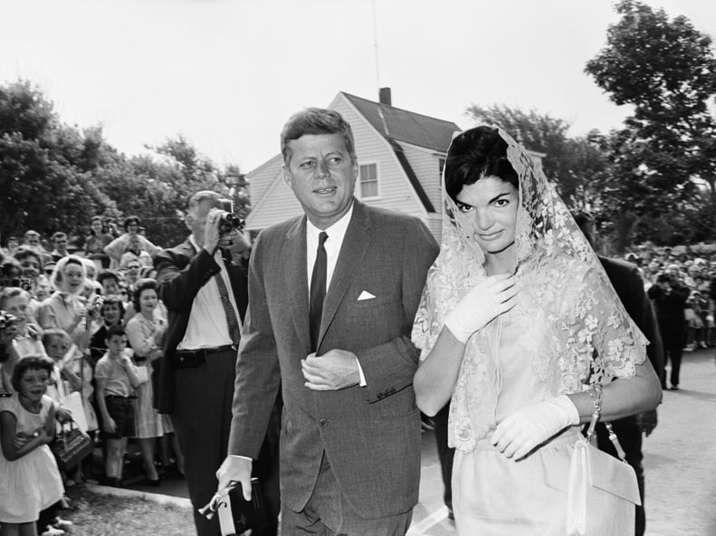 Jackie Kennedy at St. Francis Xavier Catholic Church in 1962
