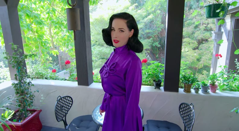 Dita Von Teese's Patio