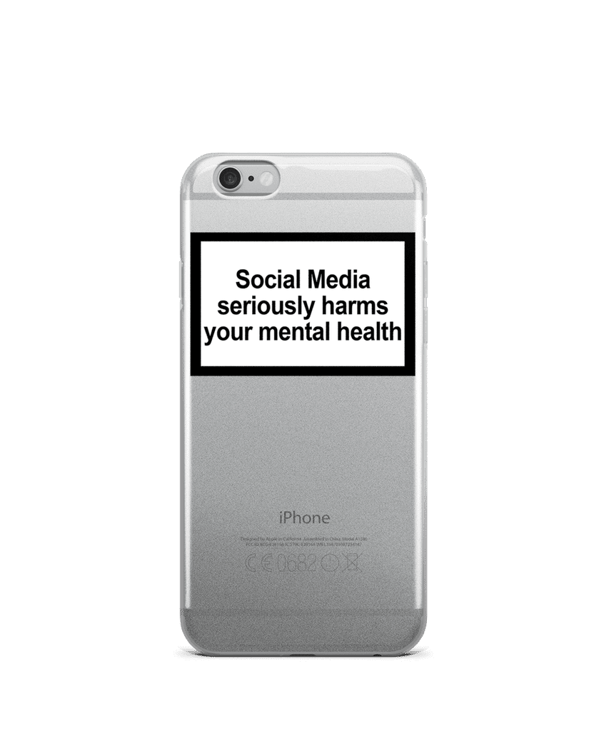 Urban Sophistication Mental Health Warning iPhone Case