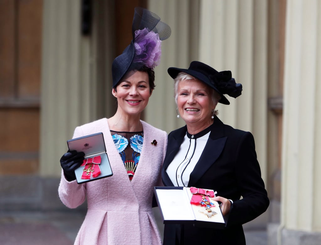 Dame Julie Walters and Helen McCrory OBE Investitures