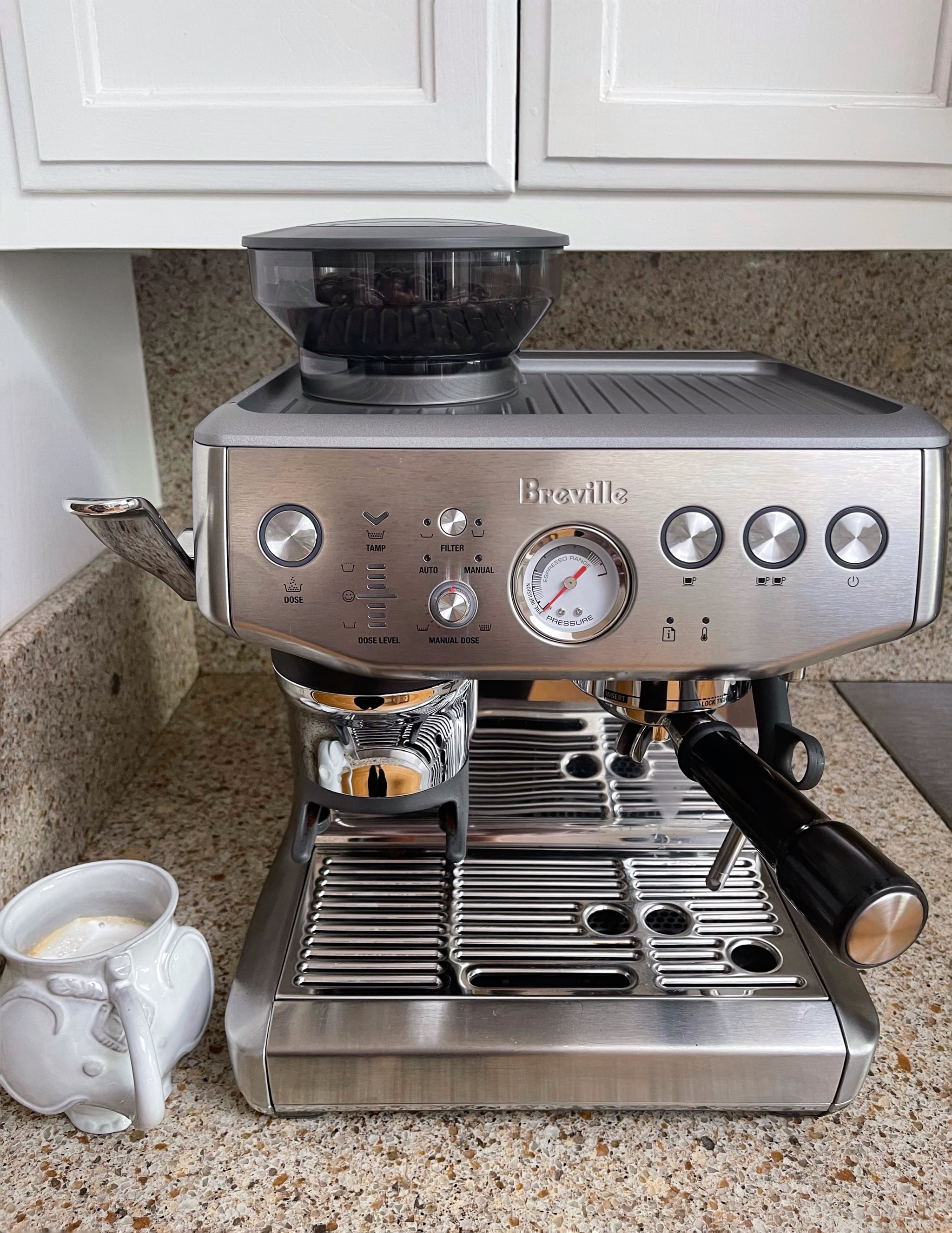 Breville Barista Express Impress espresso machine