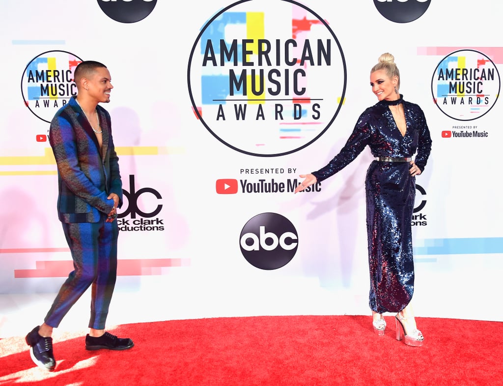 American Music Awards Red Carpet Dresses 2018