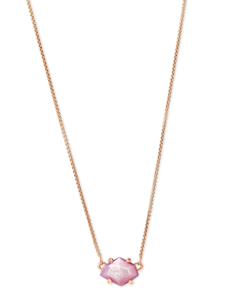 Kendra Scott Ethan Rose Gold Pendant Necklace