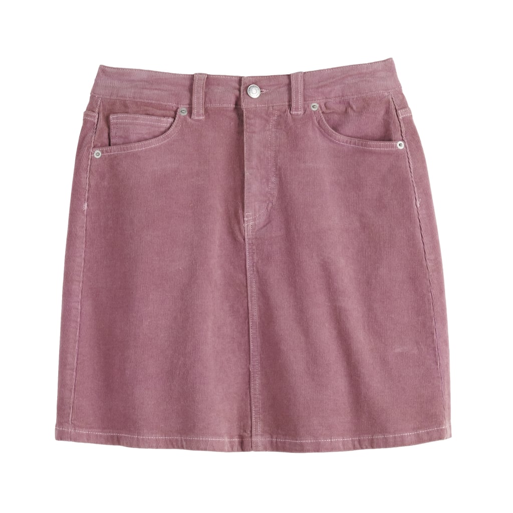 Fresh Fall Fashion Under $100: POPSUGAR Corduroy Mini Skirt