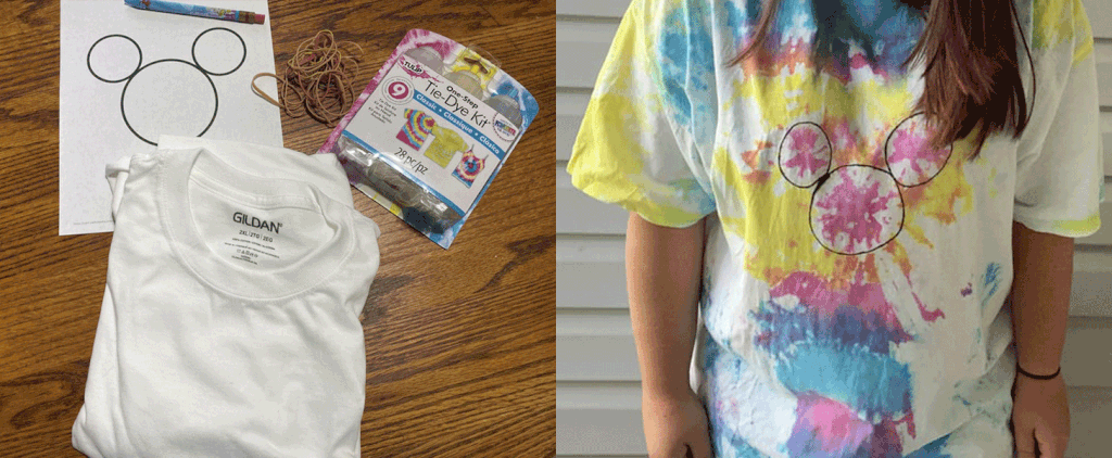 How to Make Mickey Mouse Tie-Dye