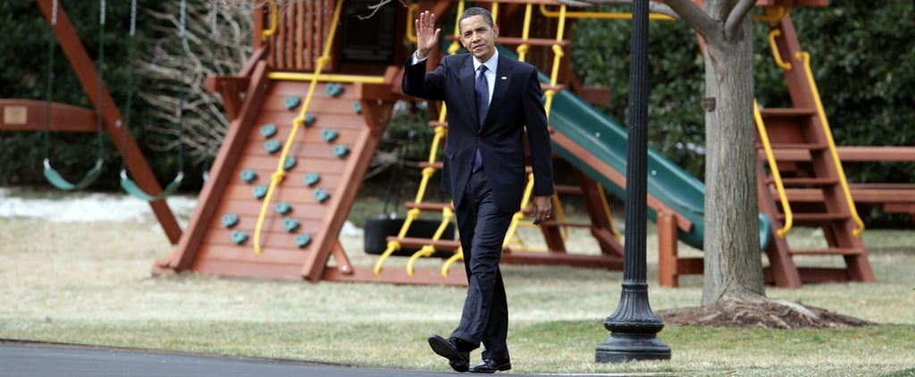Obamas Donate the White House Swing Set to People in Need