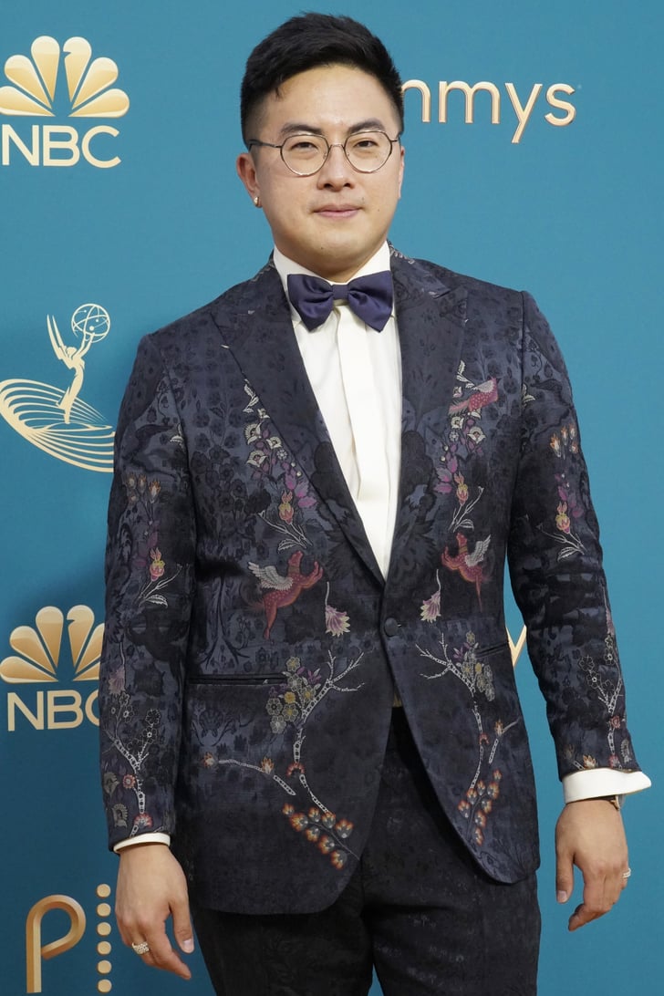 Bowen Yang At The 2022 Emmys Saturday Night Live Cast At 2022 Emmys Popsugar Celebrity Photo 5