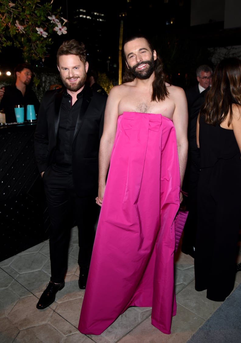 Jonathan Van Ness Wore the Rochas Gown to the Creative Arts Emmy Afterparty