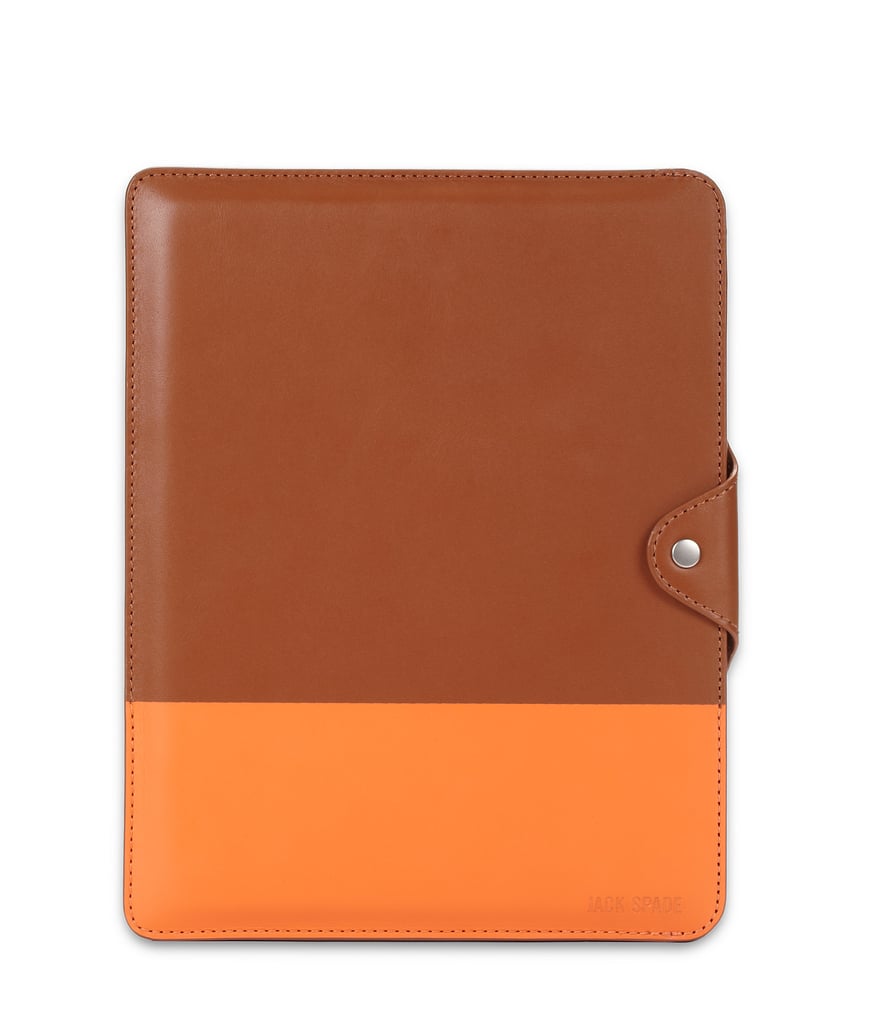 This good-looking dipped leather iPad case ($128) is just the thing to score major points with pops.