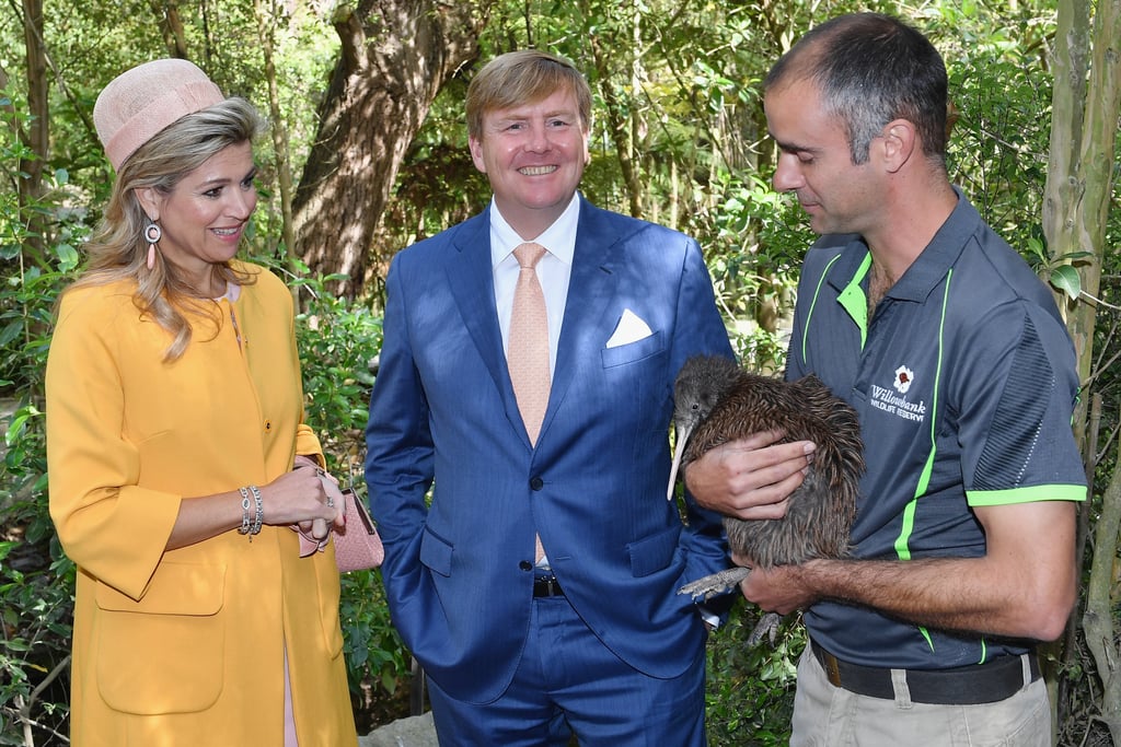 Queen Maxima's Marigold Coat in New Zealand November 2016