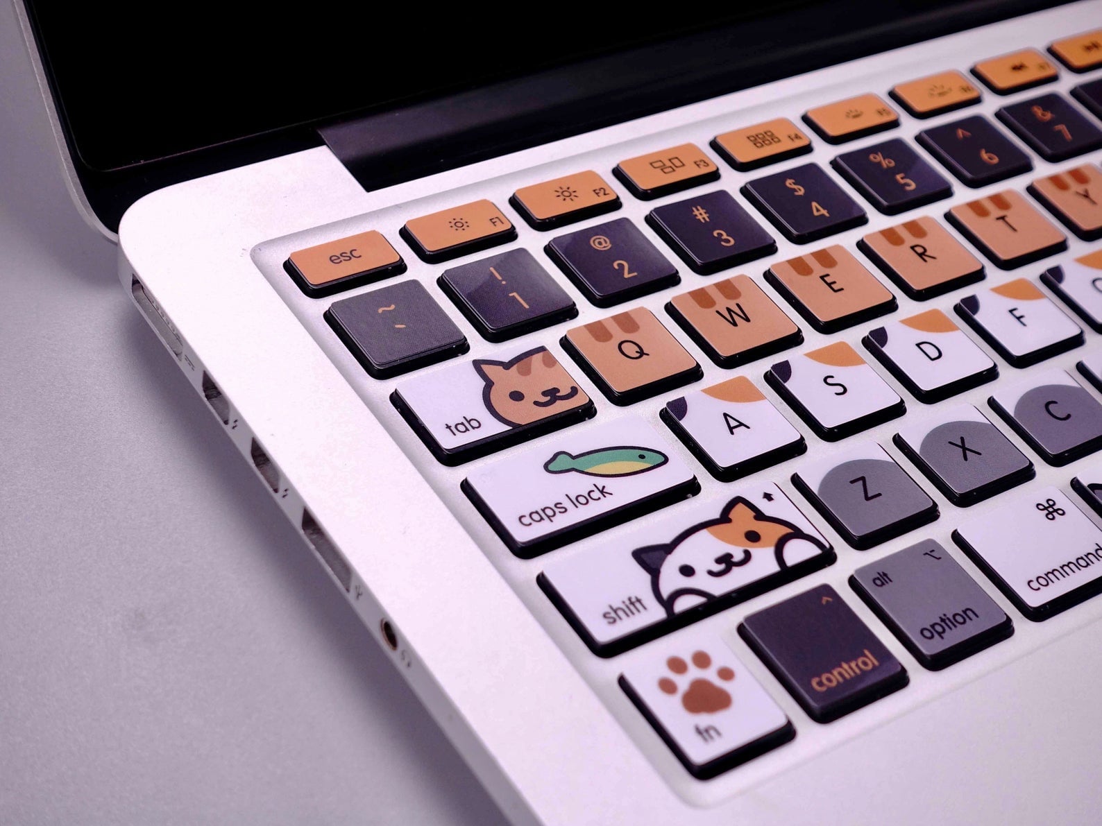 Happy Cat Keyboard Stickers | 15 Useful and Fun MacBook Accessories That  Will Revamp Your Device | POPSUGAR Tech Photo 14