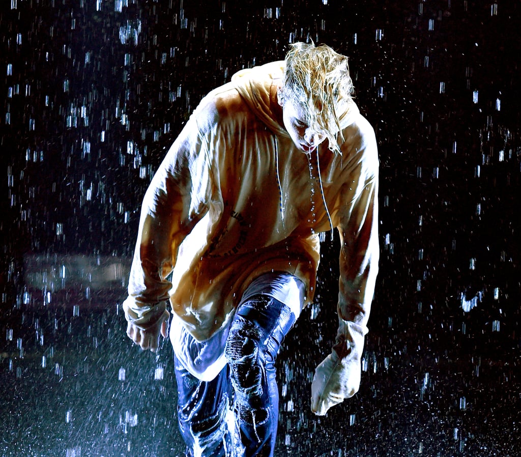 Justin Bieber at the American Music Awards 2015