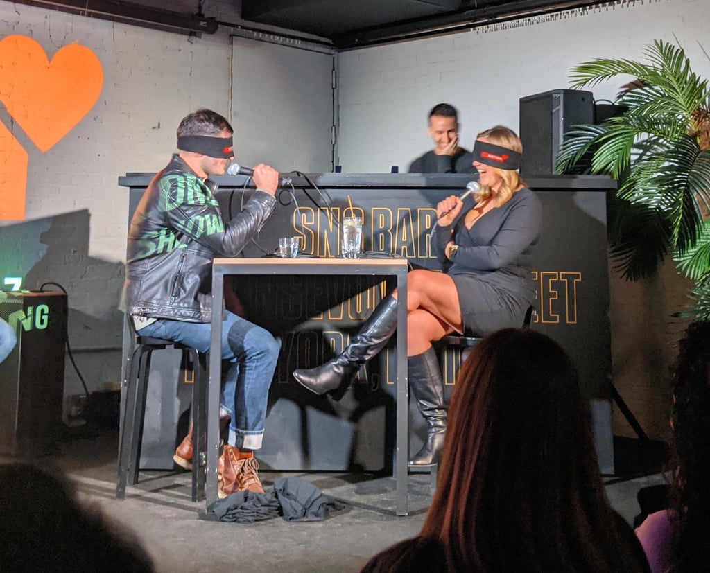 I Went On A Blind Date In Front Of A Live Audience Popsugar Love Sex A blind date is a social engagement between two people who have not previously met, usually arranged by a mutual acquaintance. blind date in front of a live audience