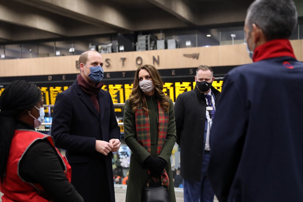 Kate and William's Royal Train Tour: Day One at Euston Station in London