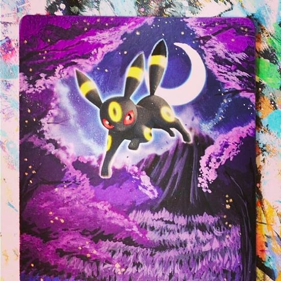 Painted Pokemon Cards