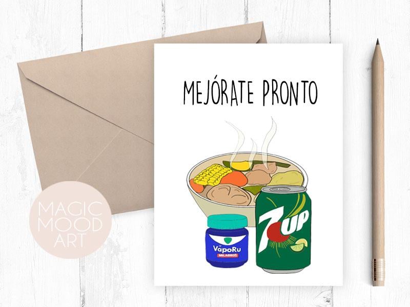 Was there ever a time when you were looking for the perfect greeting card and everything at the drugstore, with their generic sayings and boring pictures, just wasn't quite right? Well, we have found the cards that speak directly to your Latinx soul — the only ones you'll want to attach to a present or send in the mail from now on.
Magic Mood Art's cards feature several Latinx childhood staples and icons (like Frida Kahlo, Chespirito, Walter Mercado, Don Francisco, and even Dr. Ana Maria Polo from Caso Cerrado) and cover holidays and occasions only you and your family will get (healing a cold with VapoRub and Sprite, and going together like Flamin' Hot Cheetos and Tapatío). The cards will set you back $5 each — money you'll consider well invested when you see the recipient's face totally light up.
"My cards are inspired by my passion for art, humor, and culture. I started my brand because I want to provide a card company that is relatable to Latinos. I know that I am not reinventing the wheel with my company, but it is truly amazing to provide cards that represent us and spark cultural connections," the creator of the brand, Alicia Rodriguez-Torres (also known as ART), told POPSUGAR via email. "With my cards not only am I hoping to celebrate our traditions, but also keep our culture alive."

    Related:

            
            
                                    
                            

            20 Memes You Won&apos;t Understand If You Don&apos;t Have a Latina Mom