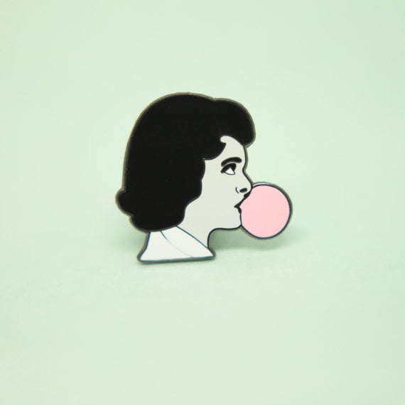 Bubblegum Girl Pin