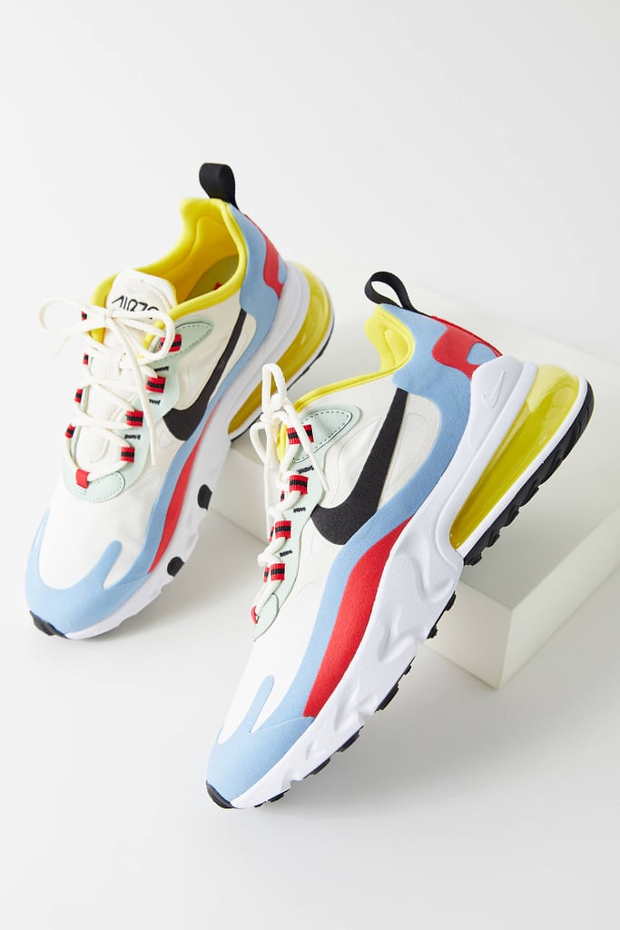 Nike Air Max 270 React Summit White Blue Pink Mens eBay