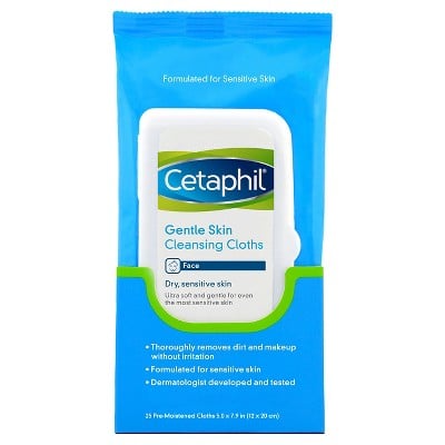 Cetaphil Gentle Skin Cleansing Cloths