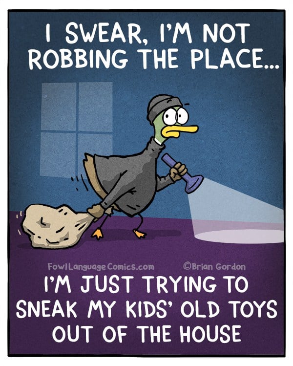 Brian Gordon's Fowl Language Holiday Parenting Comics