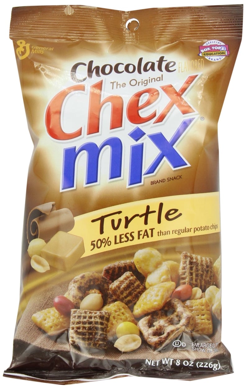 On the Go, Grab: Chocolate Turtle Chex Mix