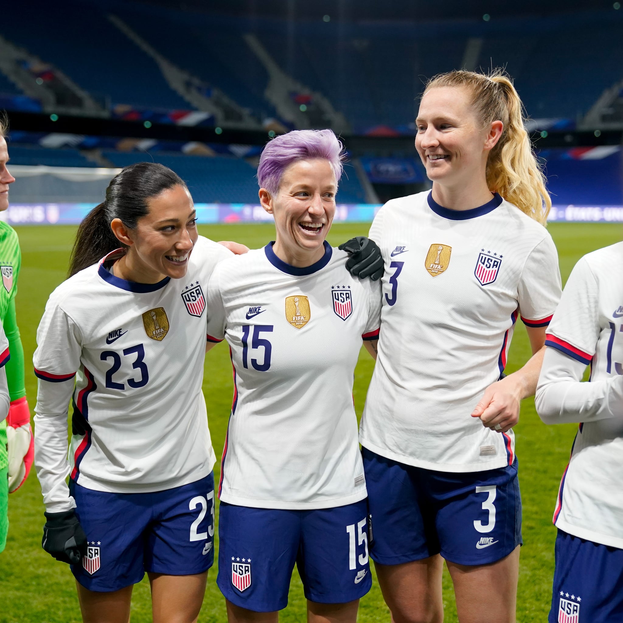 eje Desaparecido insalubre female olympic soccer players radio