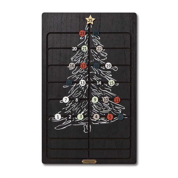 Hearth & Hand with Magnolia Wooden Tree Advent Calendar (30) Hearth