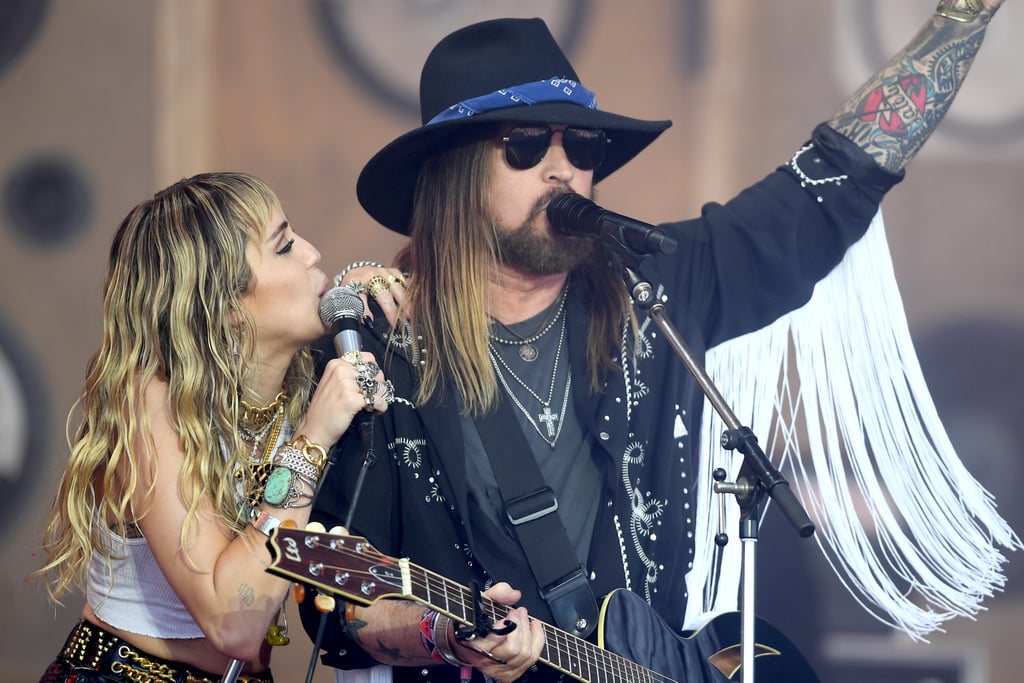 Miley Cyrus, Billy Ray, Lil Nas X at Glastonbury 2019 Video