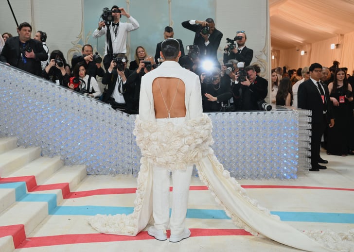 Bad Bunny at the 2023 Met Gala Bad Bunny's Jacquemus Suit at Met Gala